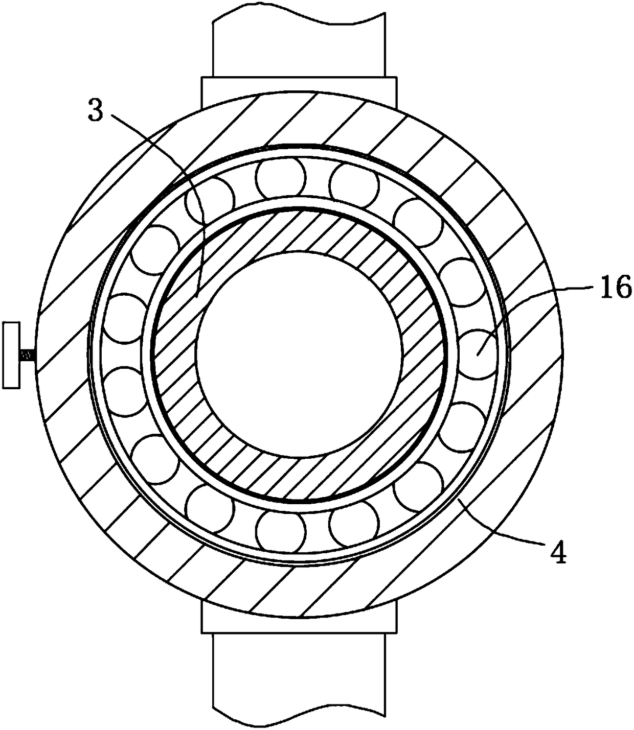 Rotary movable building equipment lifting device