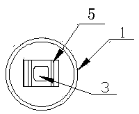 Aluminum shell for rapid plug-in type capacitor