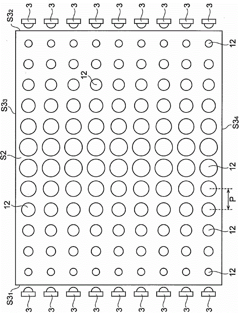 Light guide plate, manufacturing method thereof, surface light source device, and transmissive image display device