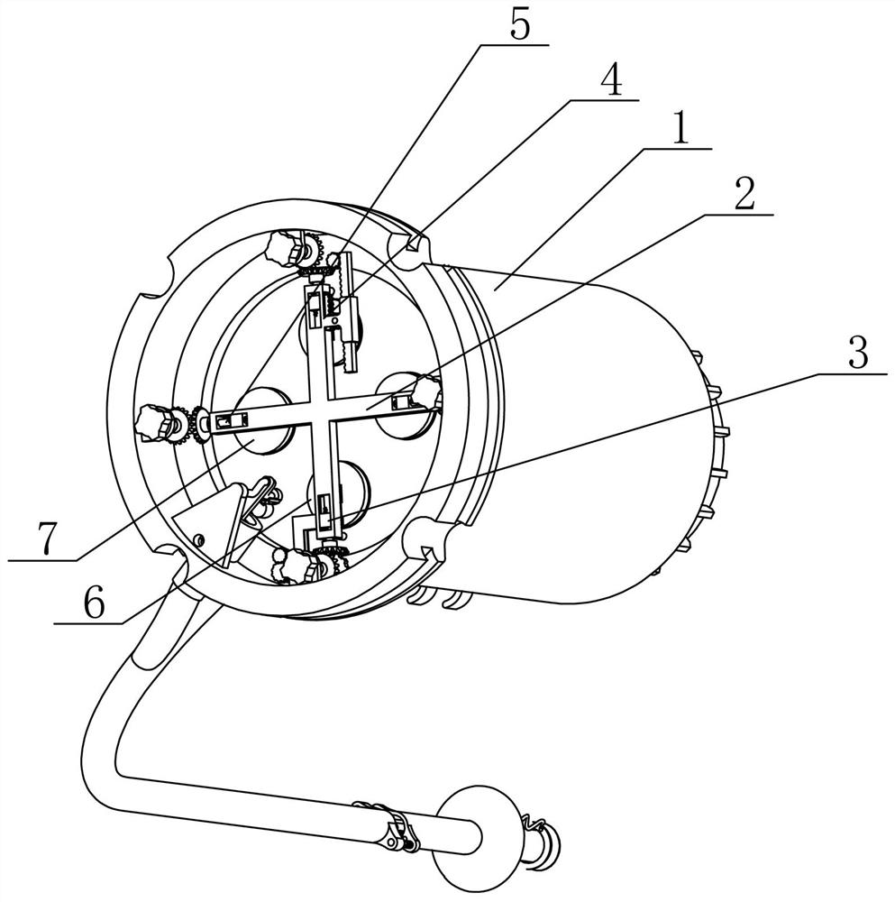 Defecation device for digestive system department