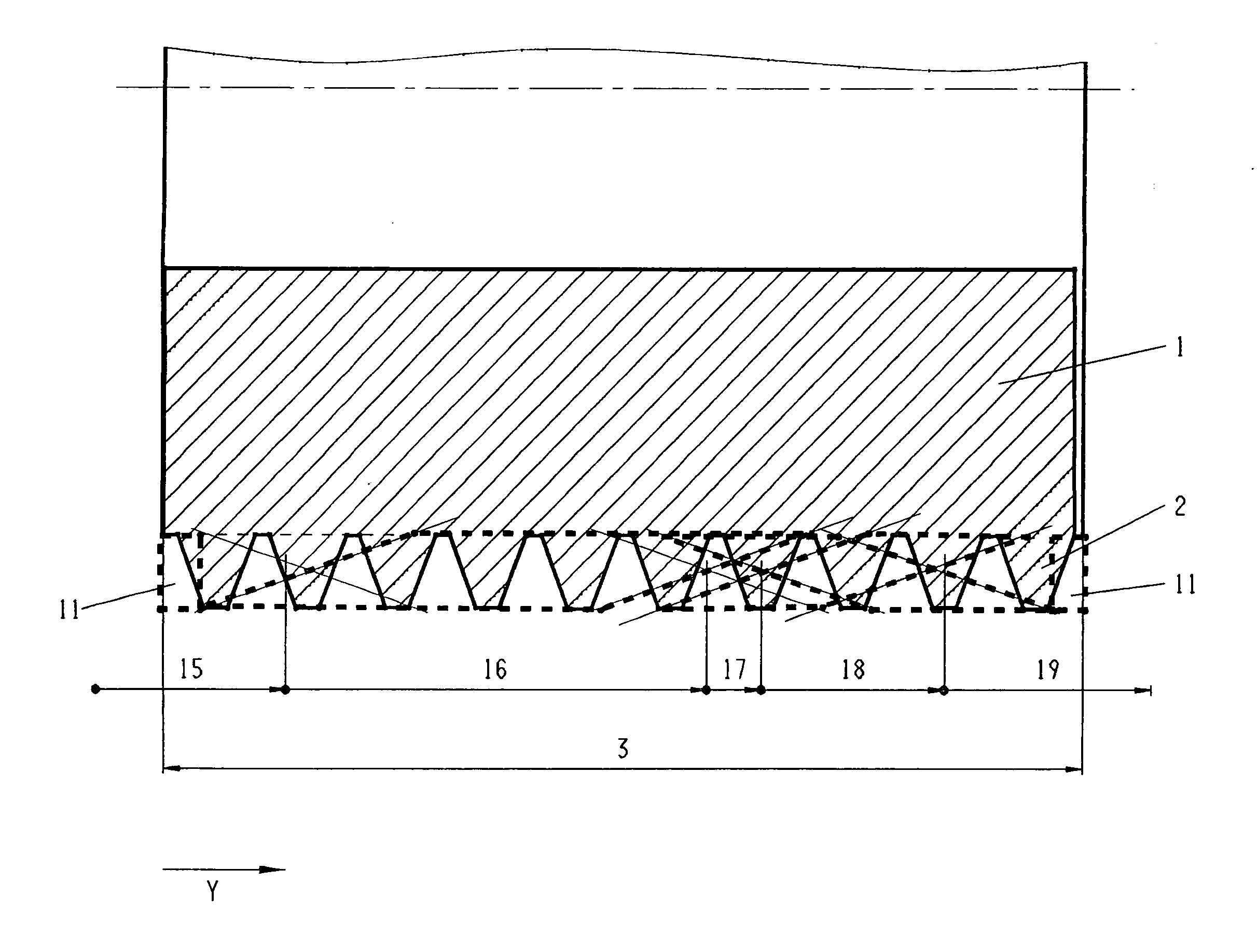 Grinding worm, profiling gear and process for the profiling of the grinding worm