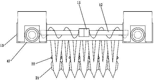 Novel deep ploughing machine with automatic lubrication and using method thereof