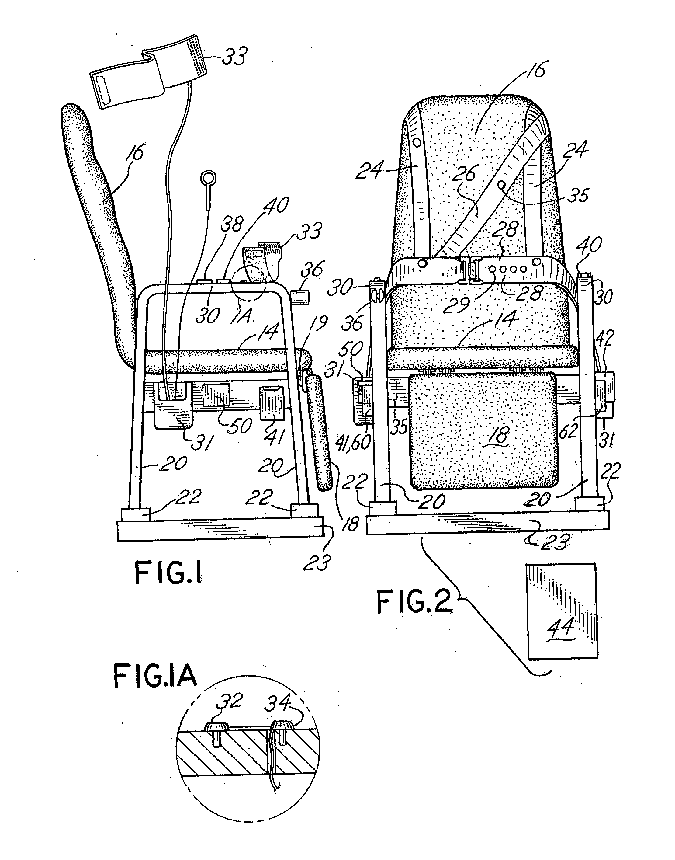 Medical Sensor Kit for Combination with a Chair to Enable Measurement of Diagnostic Information