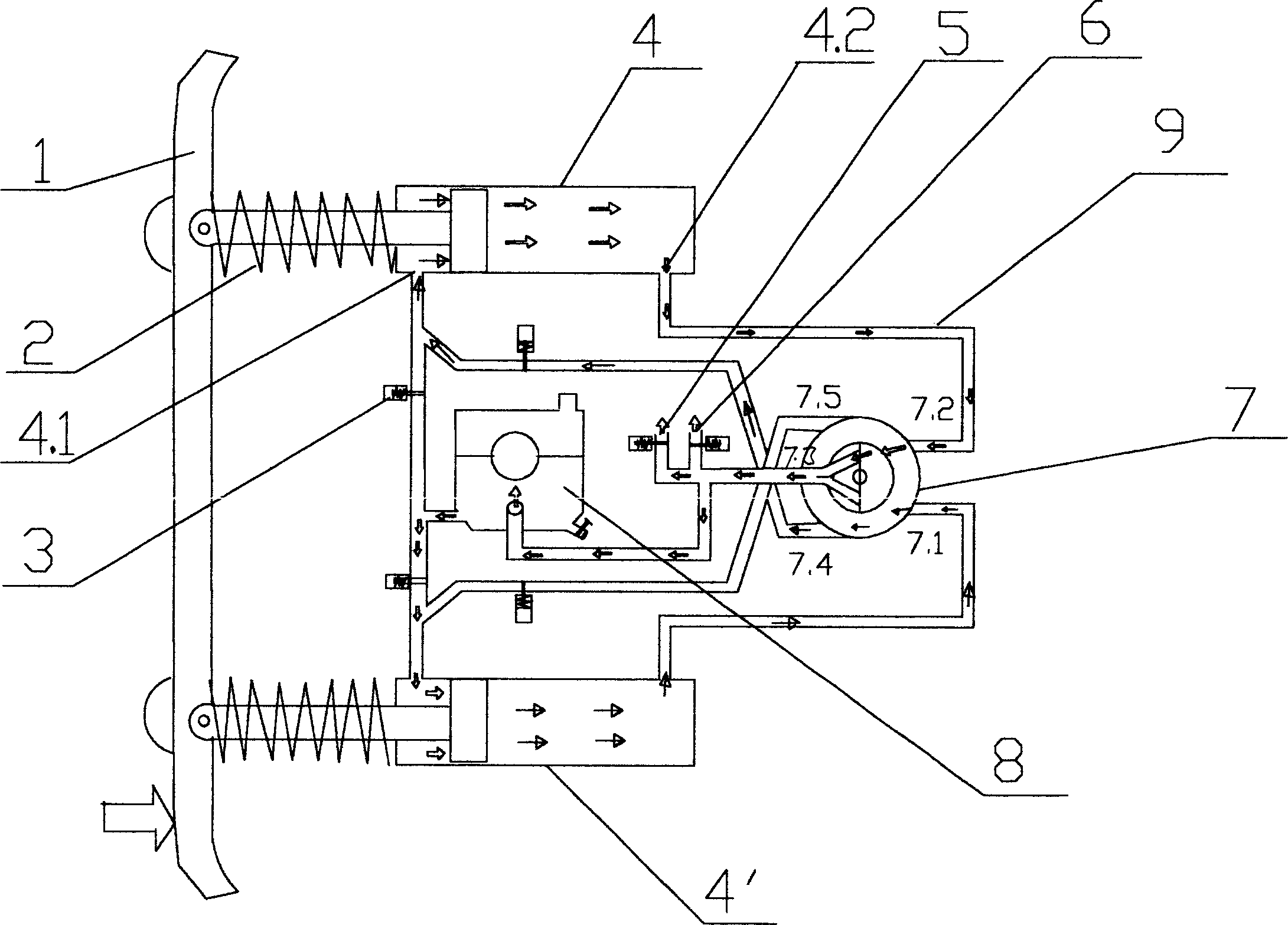 Automobile collision buffer protector