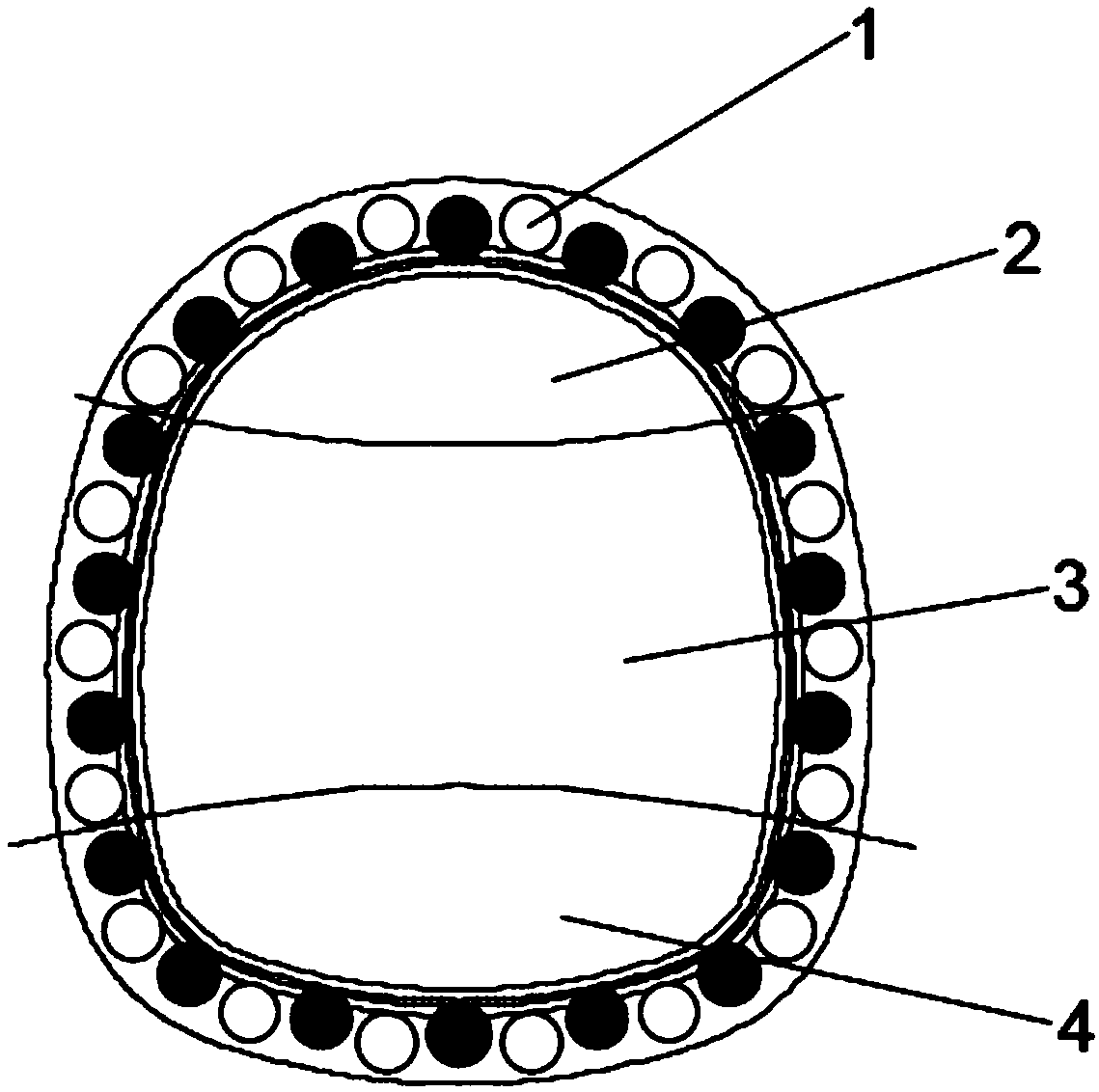 Equipment and method for synchronous thaw settlement grouting during unfreezing