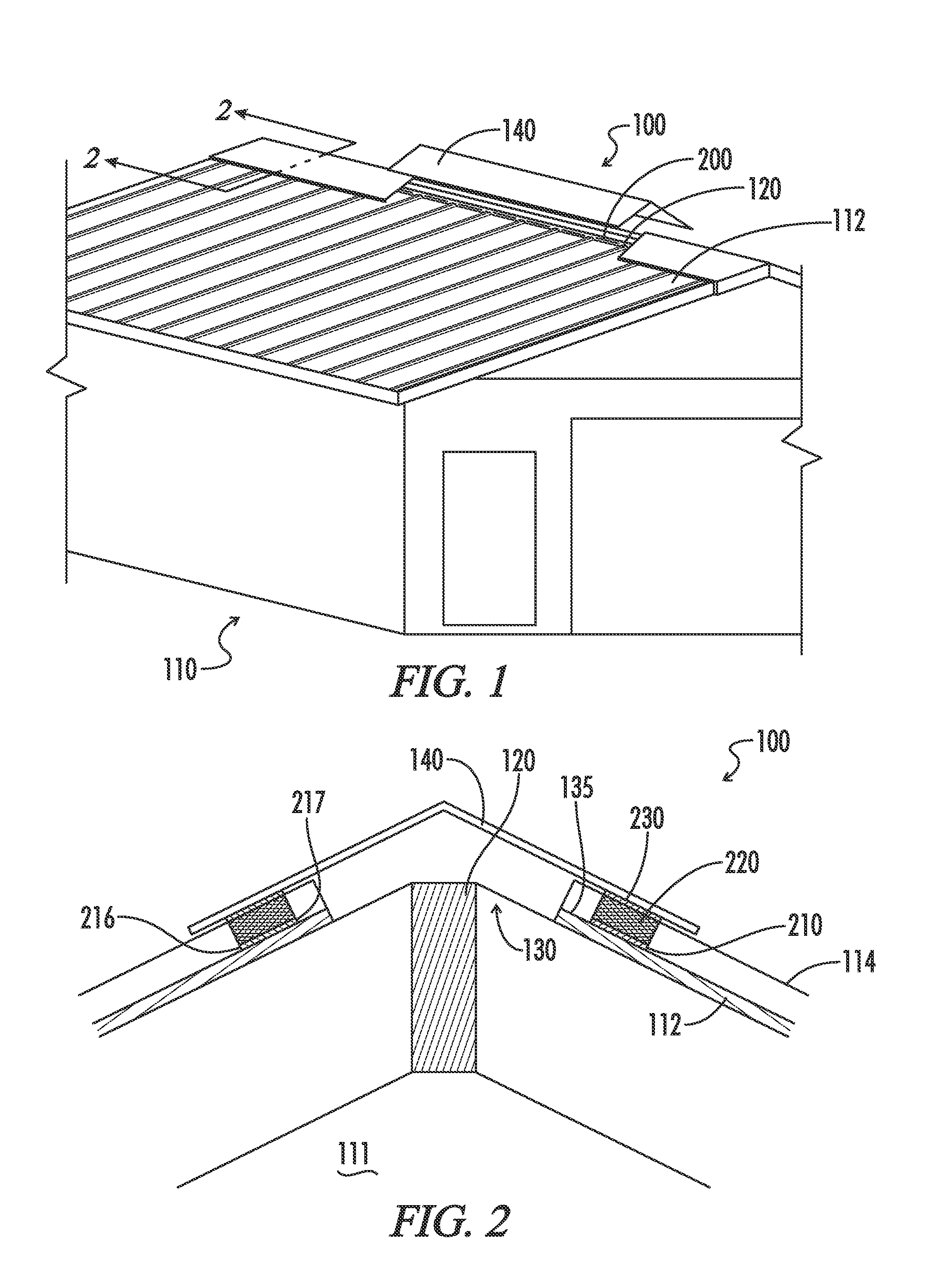 Roof ventilation system