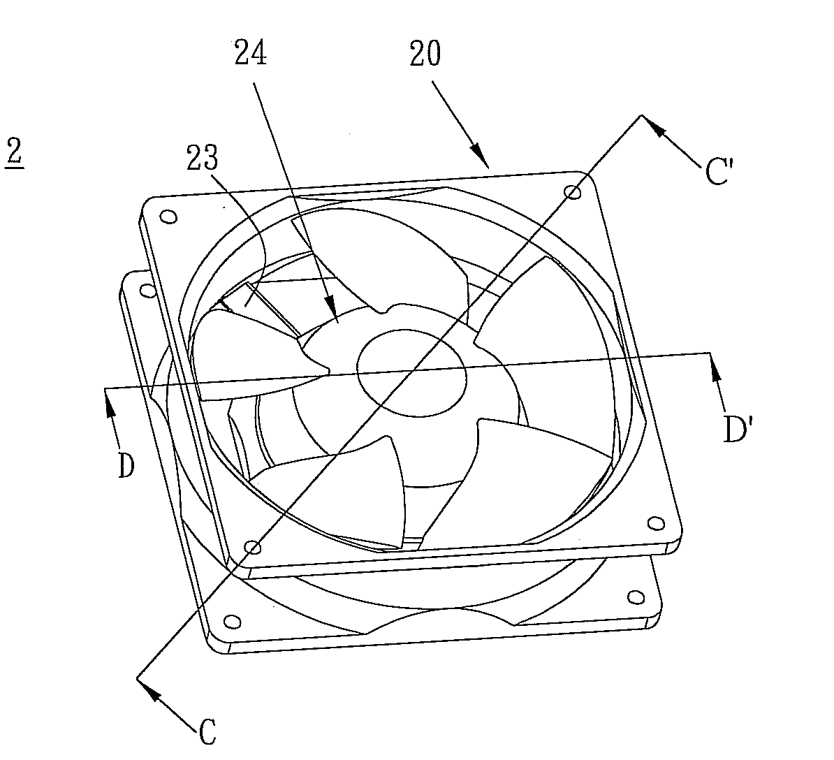 Fan and fan frame thereof