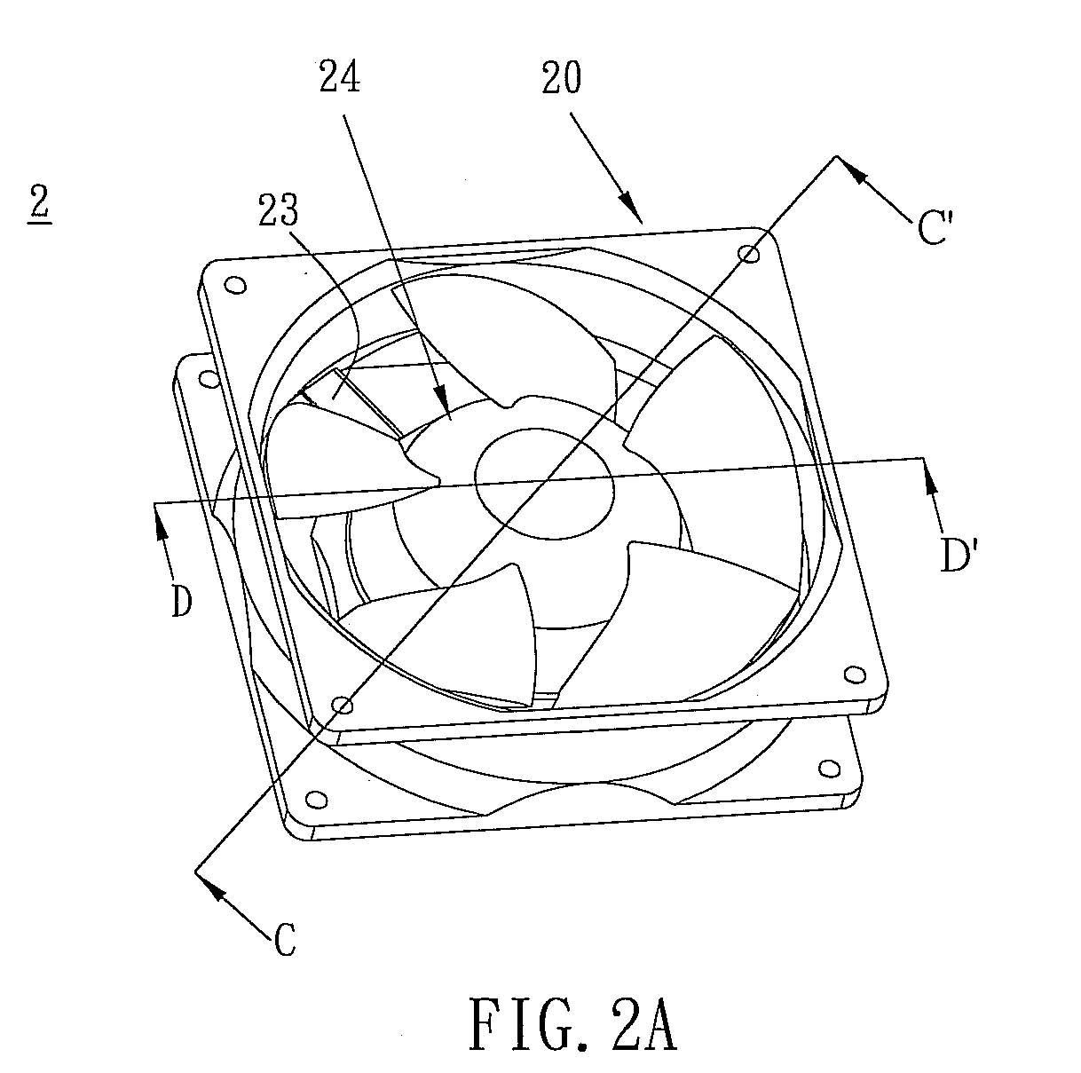 Fan and fan frame thereof