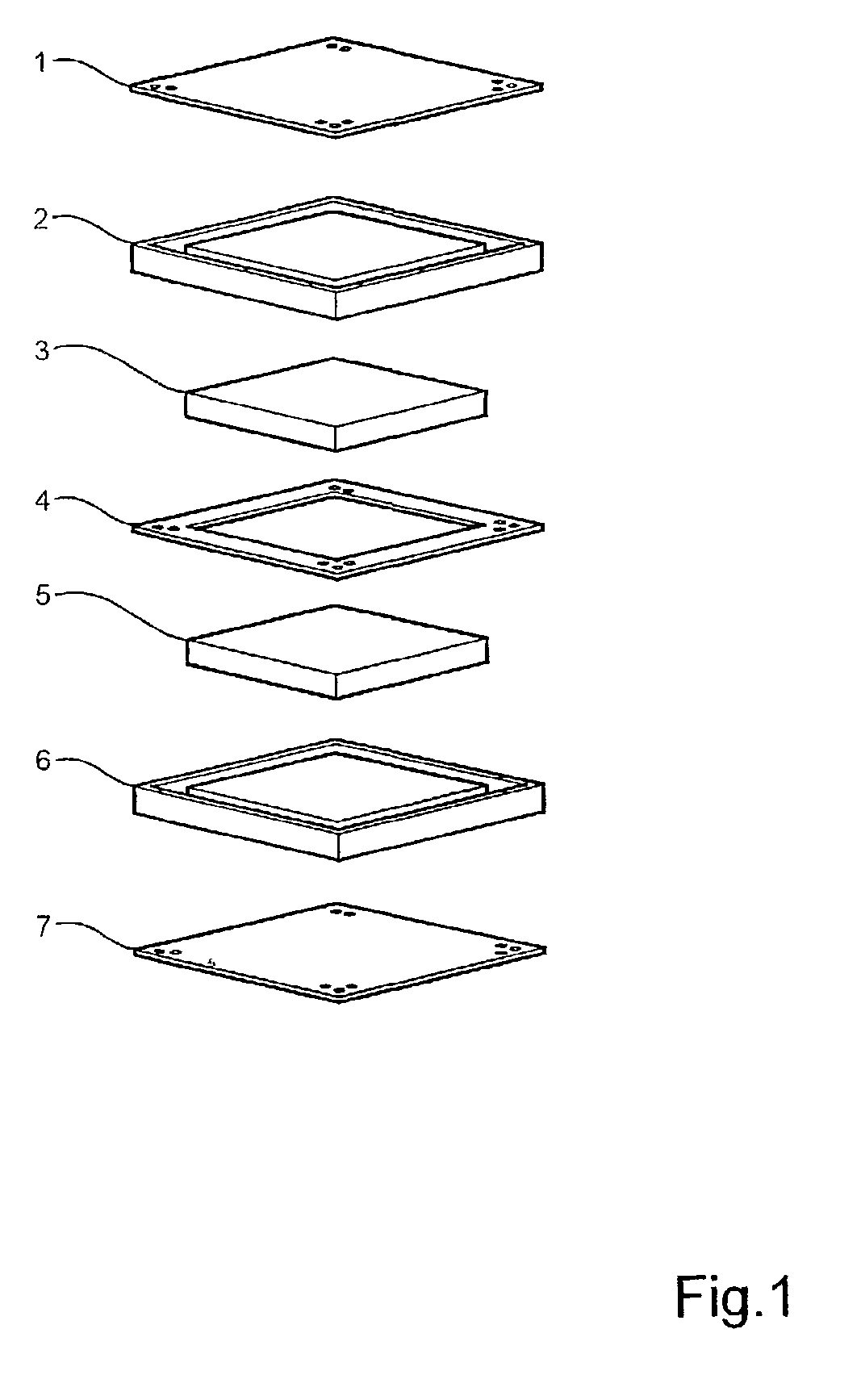 Polymer fuel cell structure