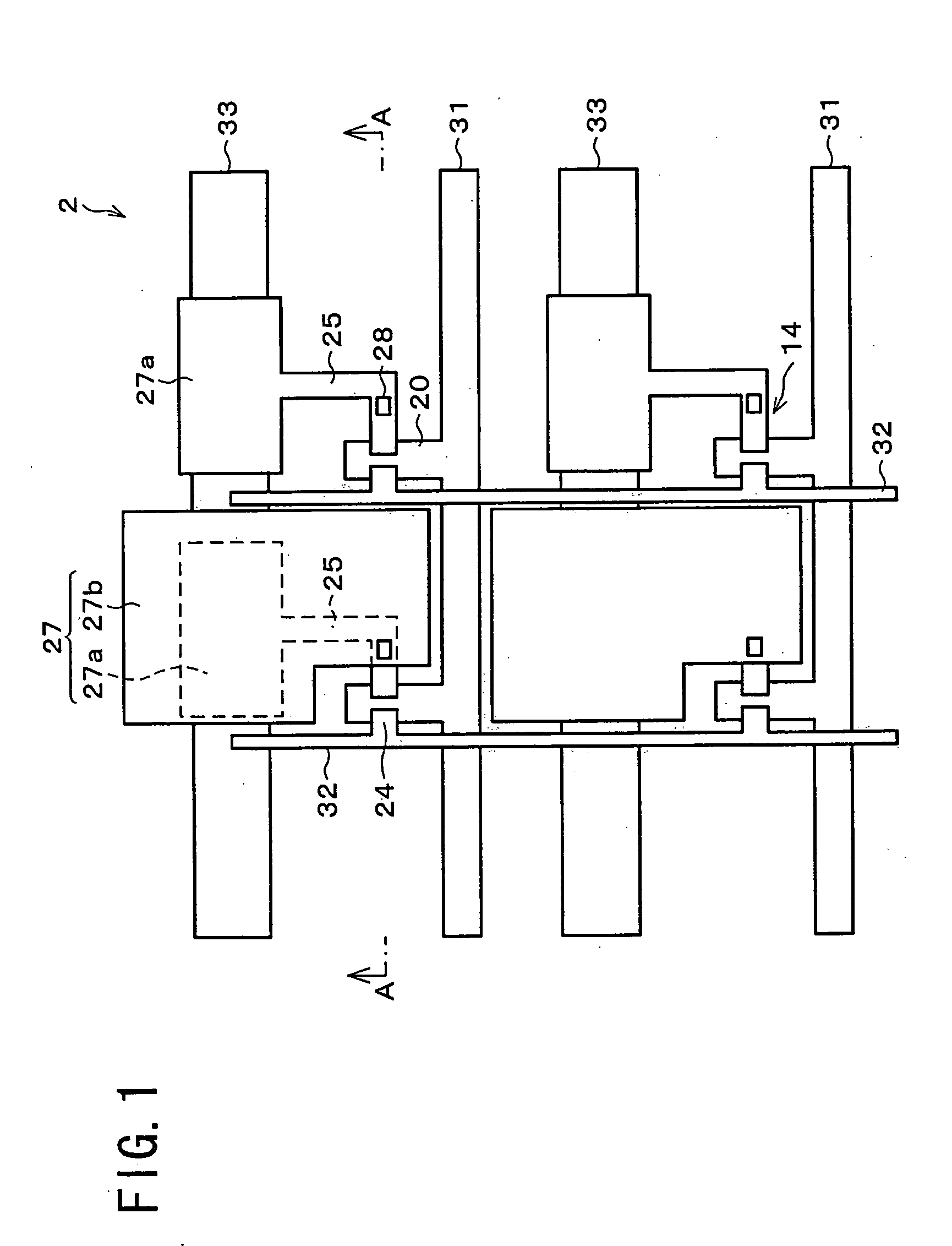 Display device, method of driving same and electronic device mounting same