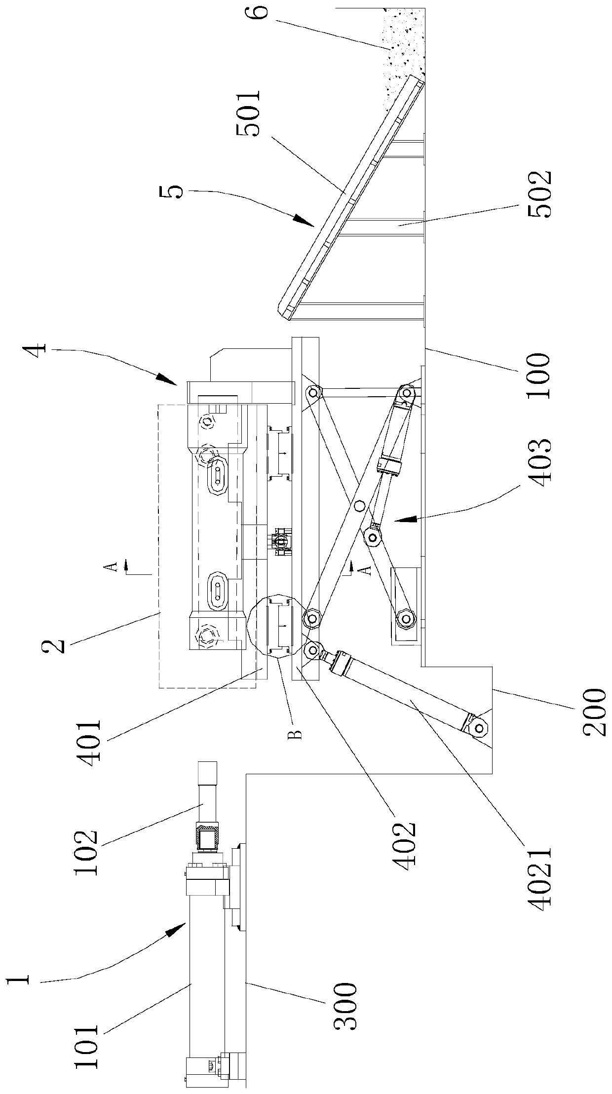 Demolding unit and demolding method