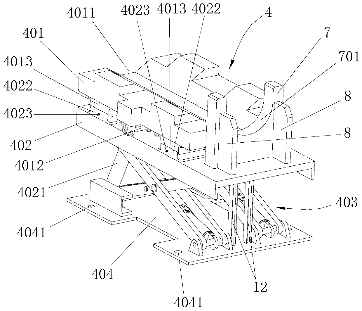 Demolding unit and demolding method