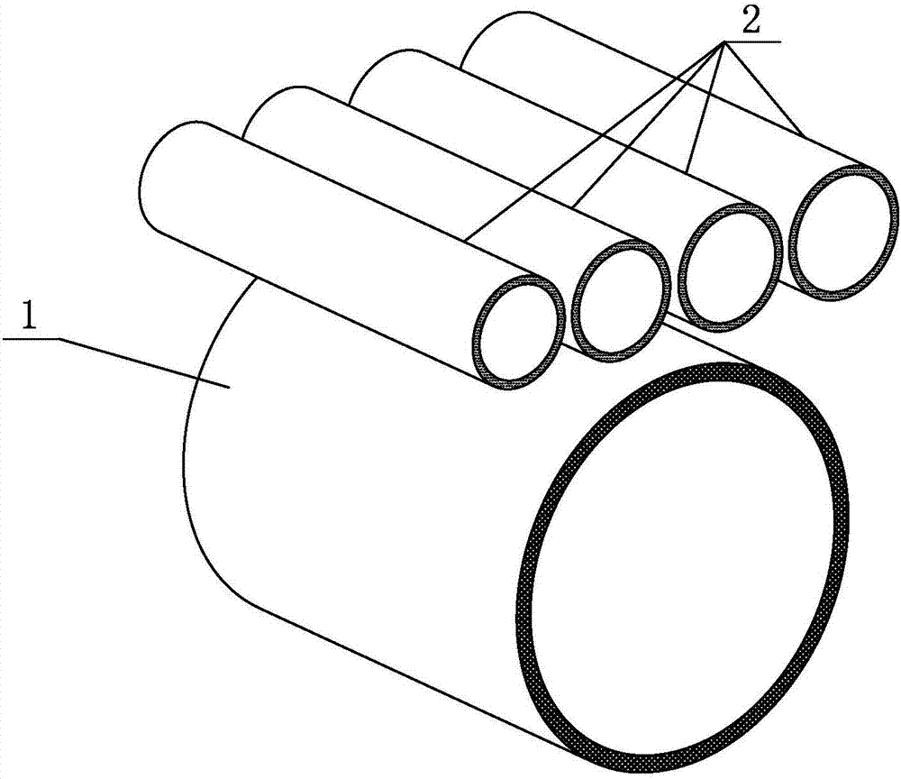 Method for manufacturing multi-layer hollow structure through closed section pipe blank