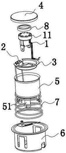 Temperature sensor capable of improving thermistor sensitivity