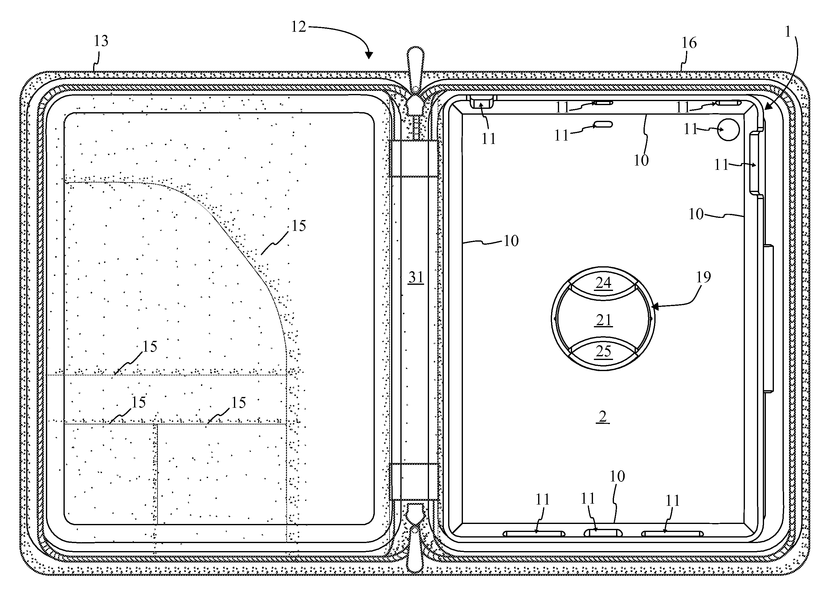 Mobile device enclosure system