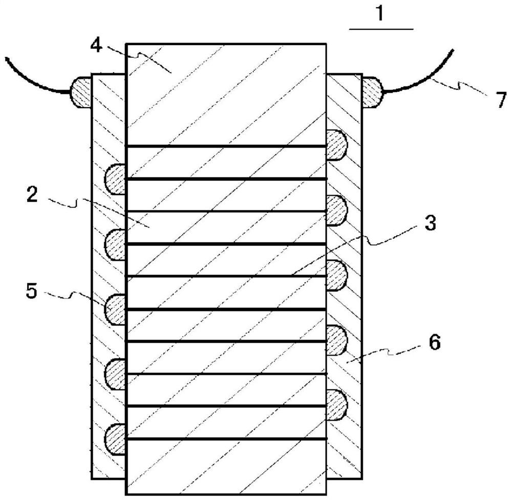 Piezoelectric valve and method for manufacturing said piezoelectric valve