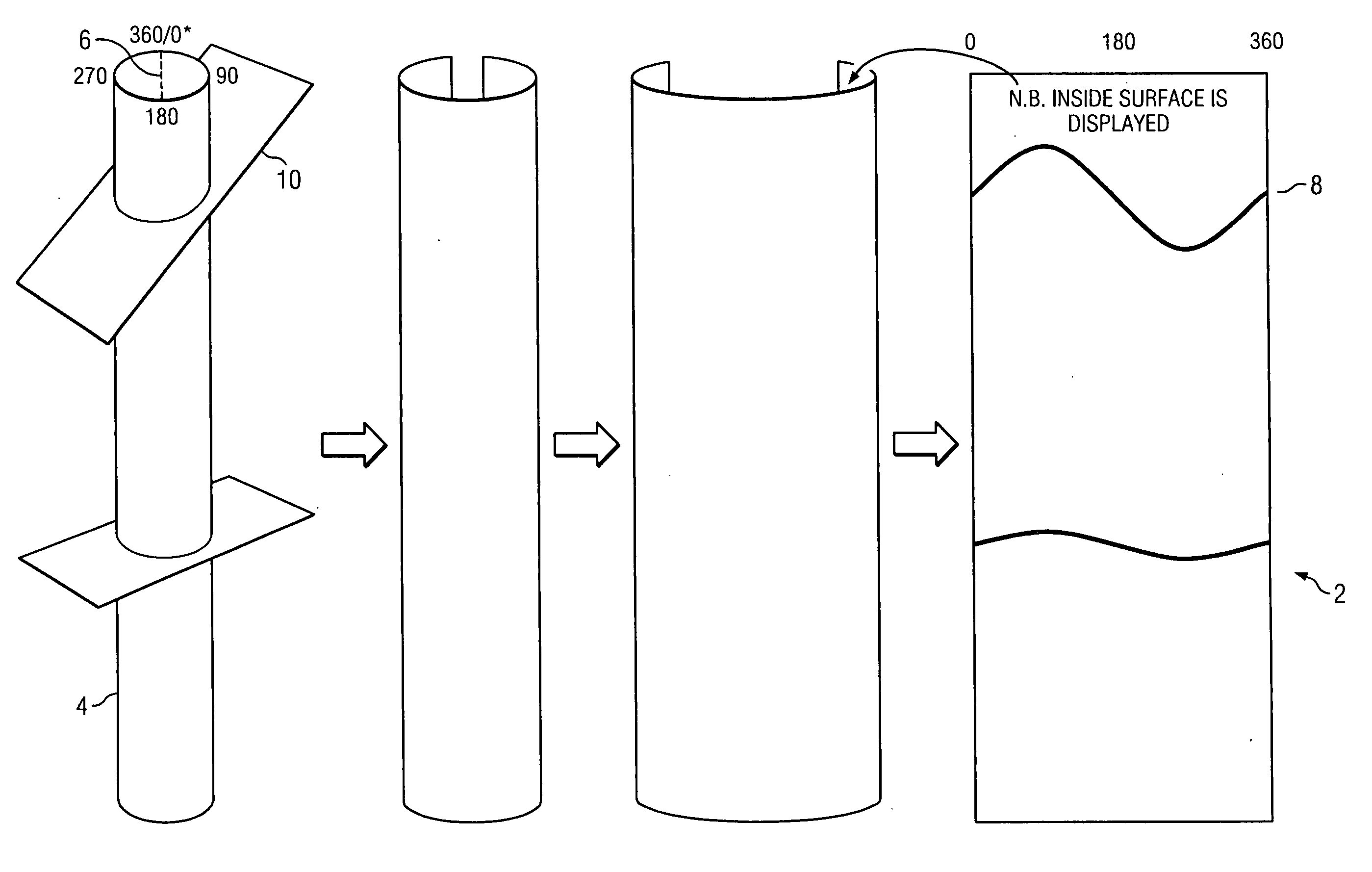 Method for interpreting dipping natural fracture and fault planes identified from borehole images