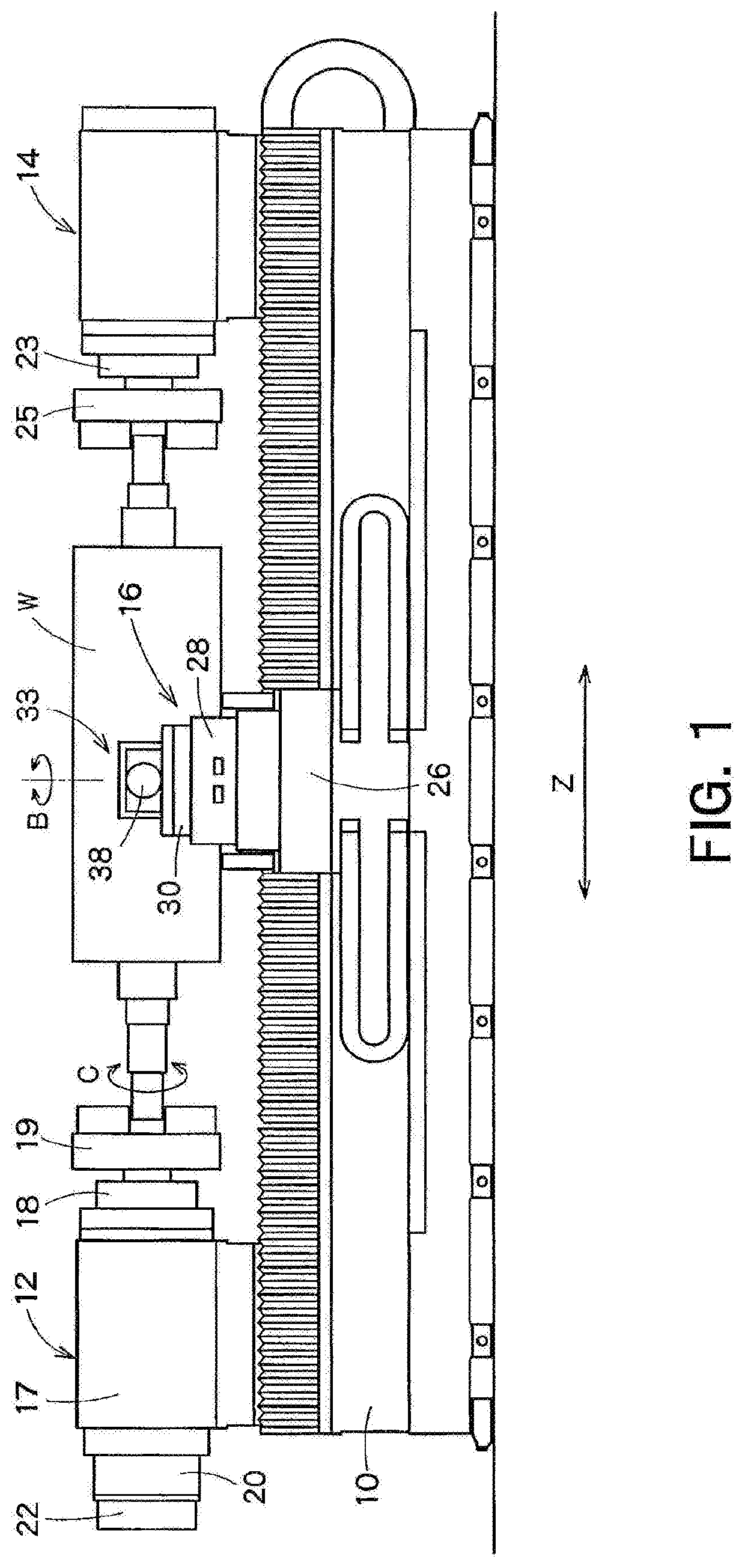 High-speed grooving method