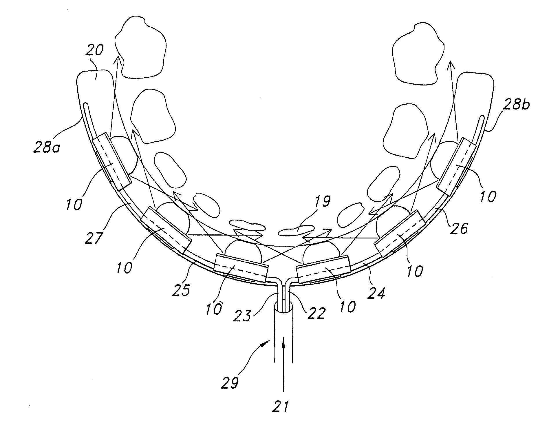 Method and apparatus for using light emitting diodes