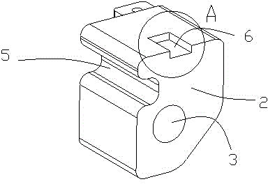 Grader shovel rack damping device