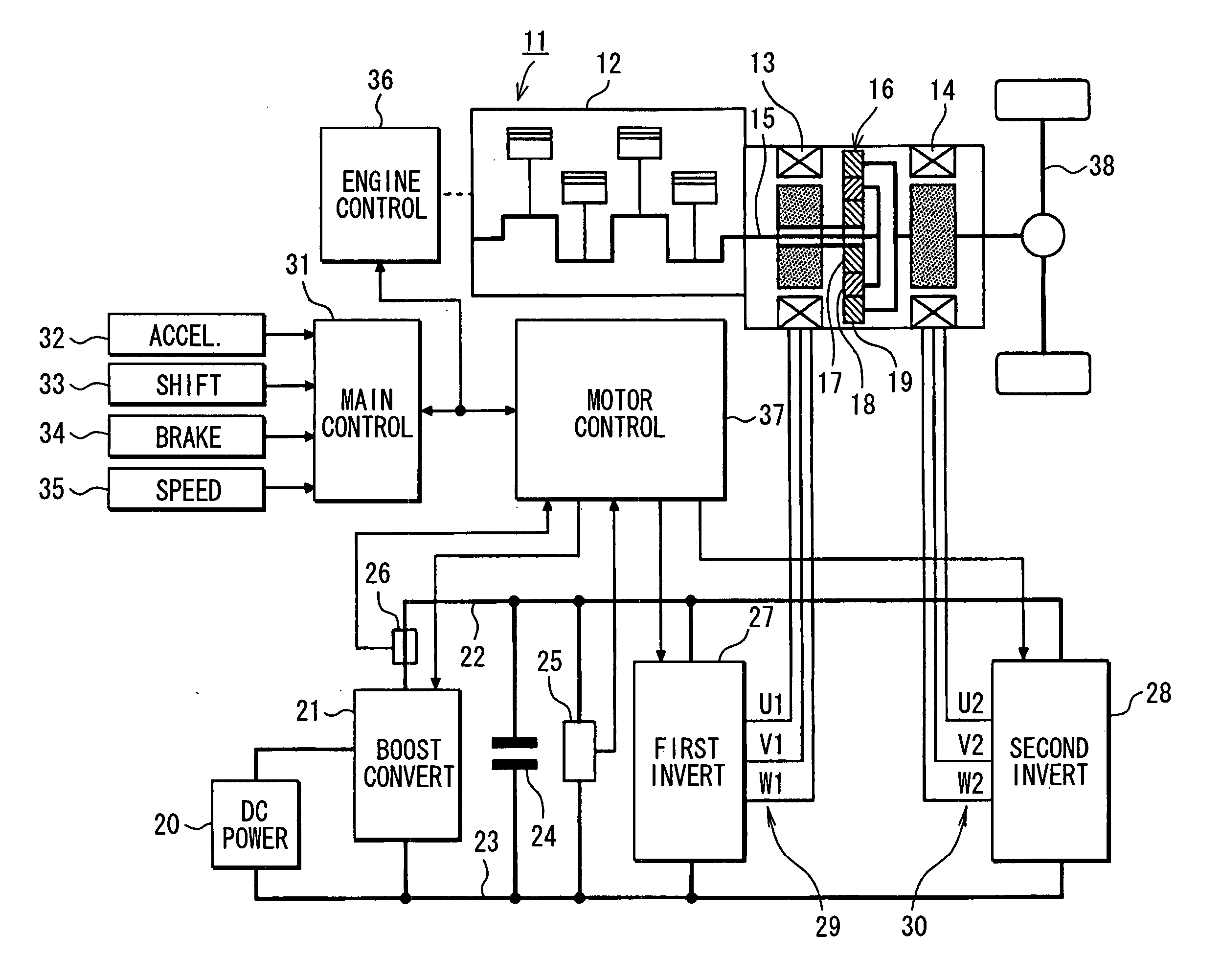 Control apparatus for electric vehicles