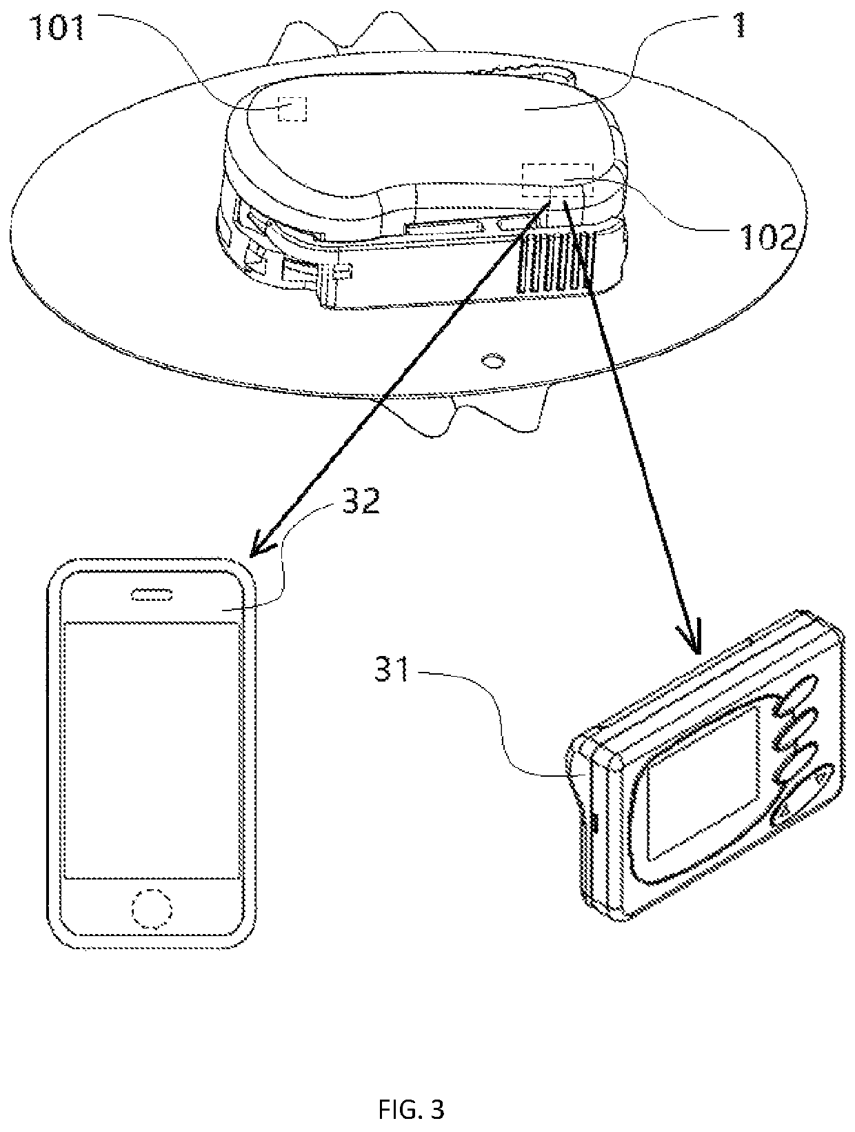 System and method for algorithm adjustment applying motions sensor in a CGM system