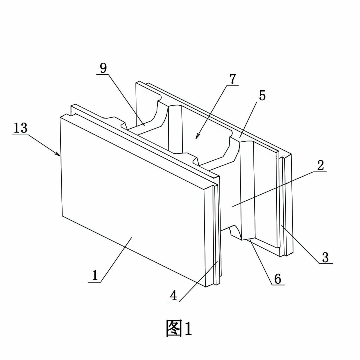 Fabricated blocks, fabricated-block building system and construction method thereof