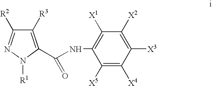 Pyrazole and pyrrole carboxamide insecticides