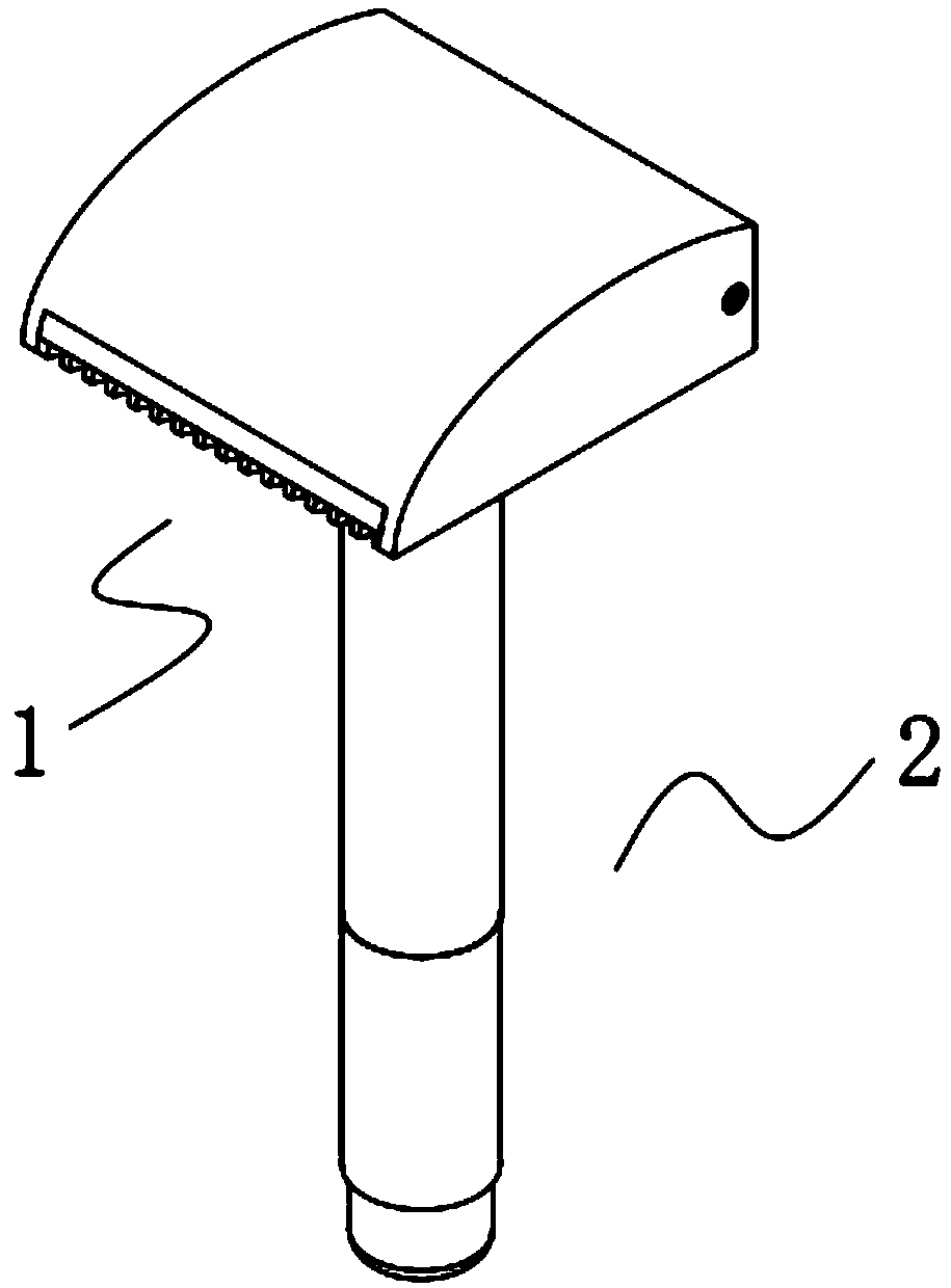 Environment-friendly neurosurgical skin preparation scalpel