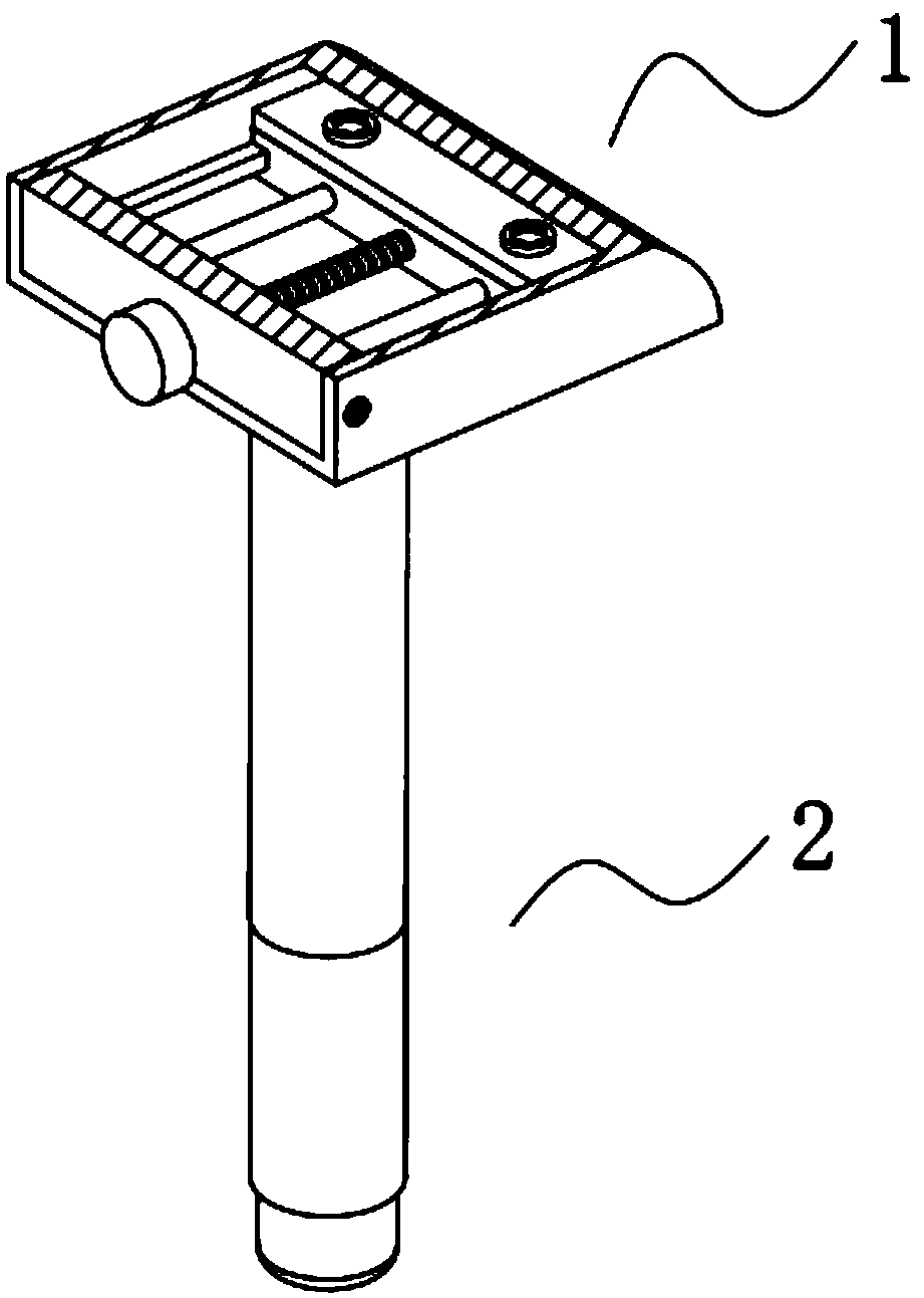 Environment-friendly neurosurgical skin preparation scalpel