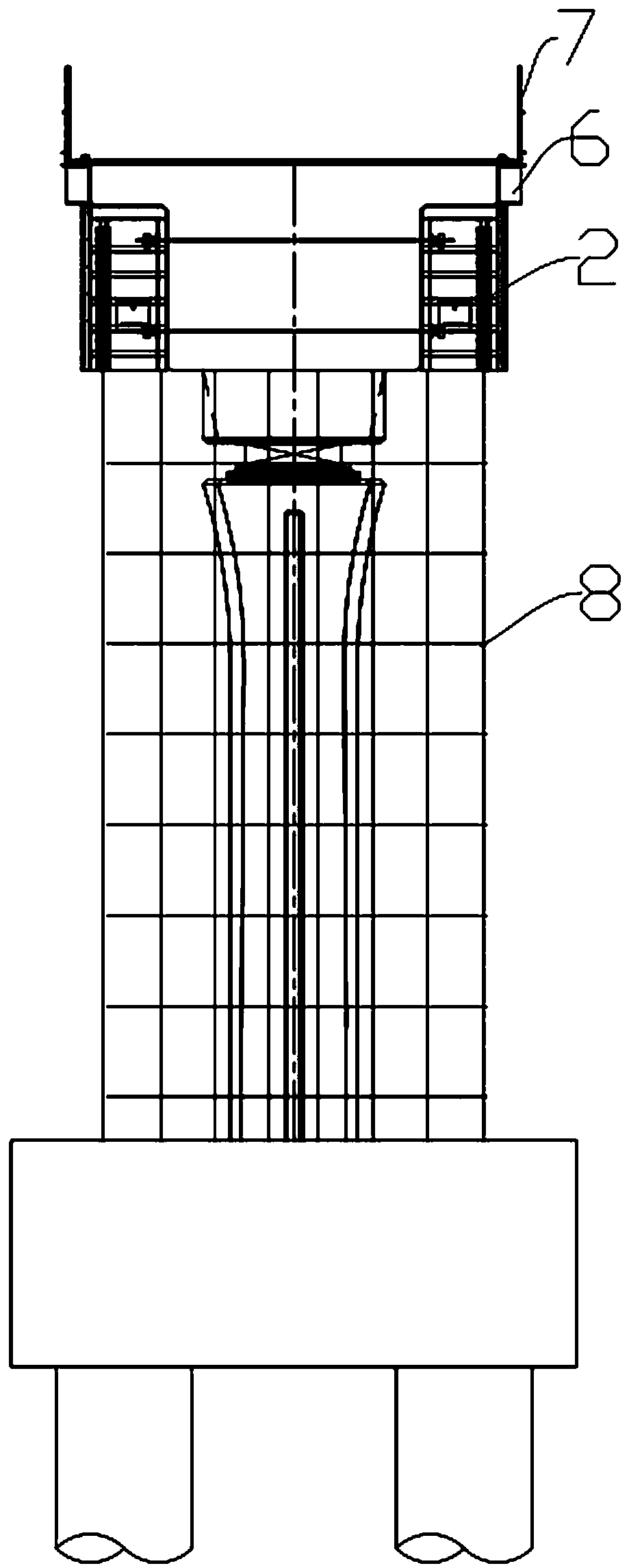 BIM-based No.0 block longitudinal prestressed pipeline positioning construction method