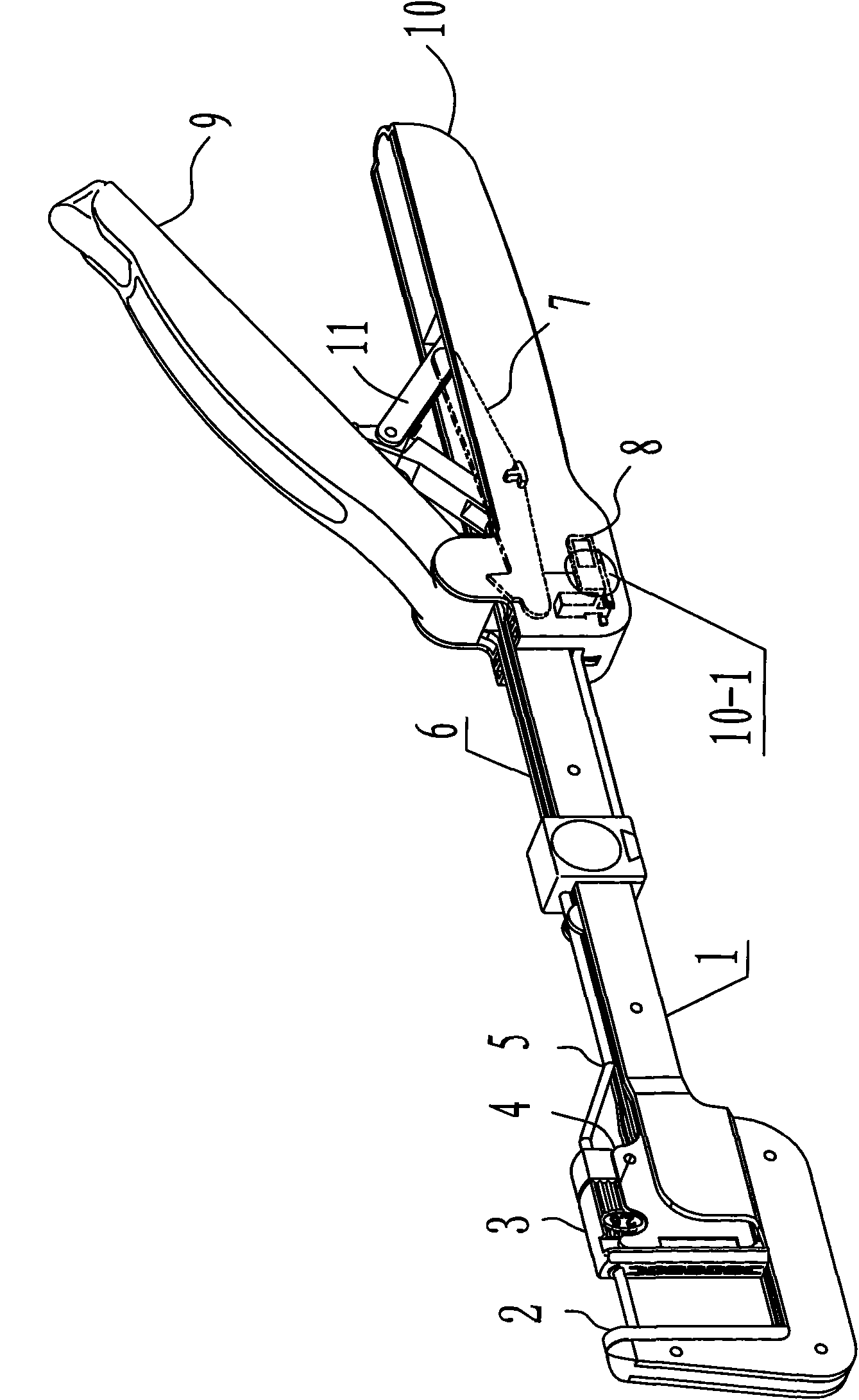 Triggering safety mechanism of disposable linear anastomat