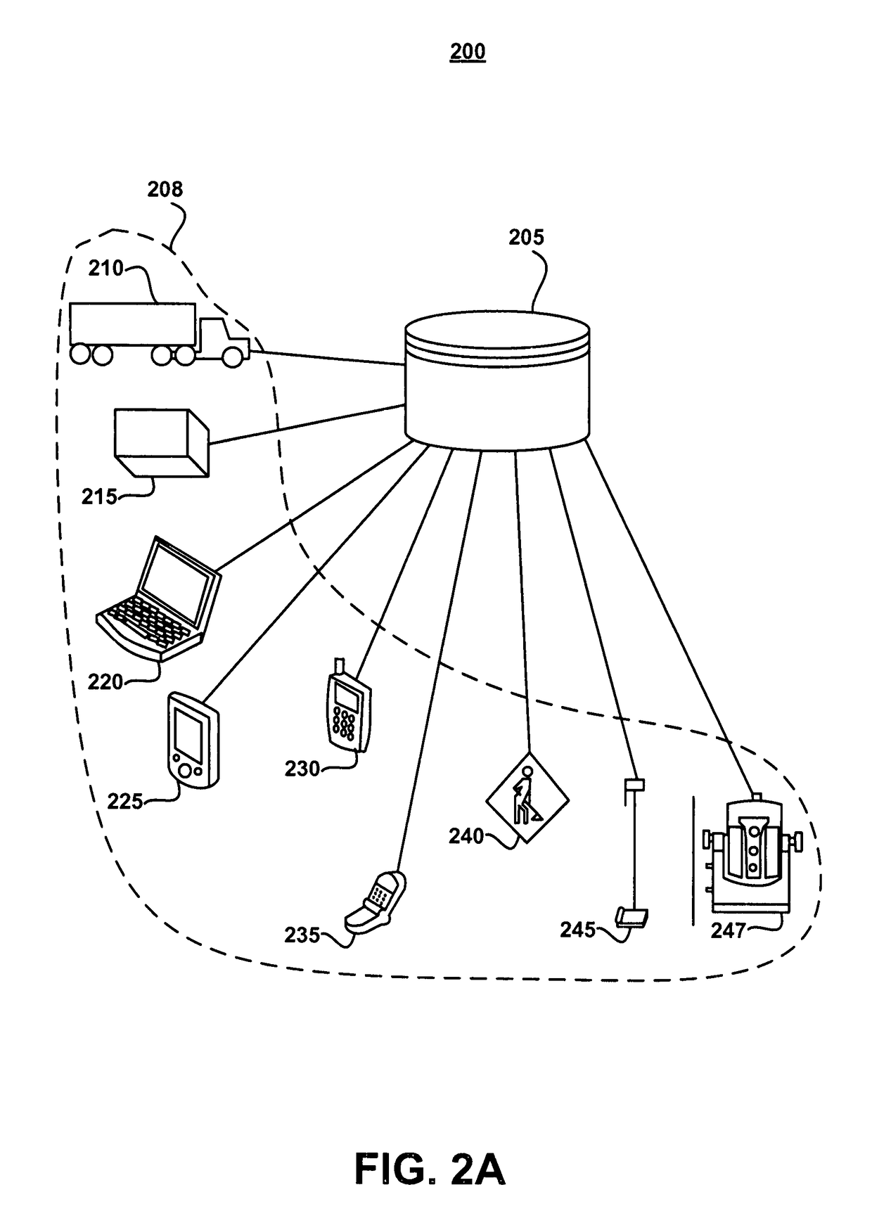 Method for providing status information pertaining to an asset