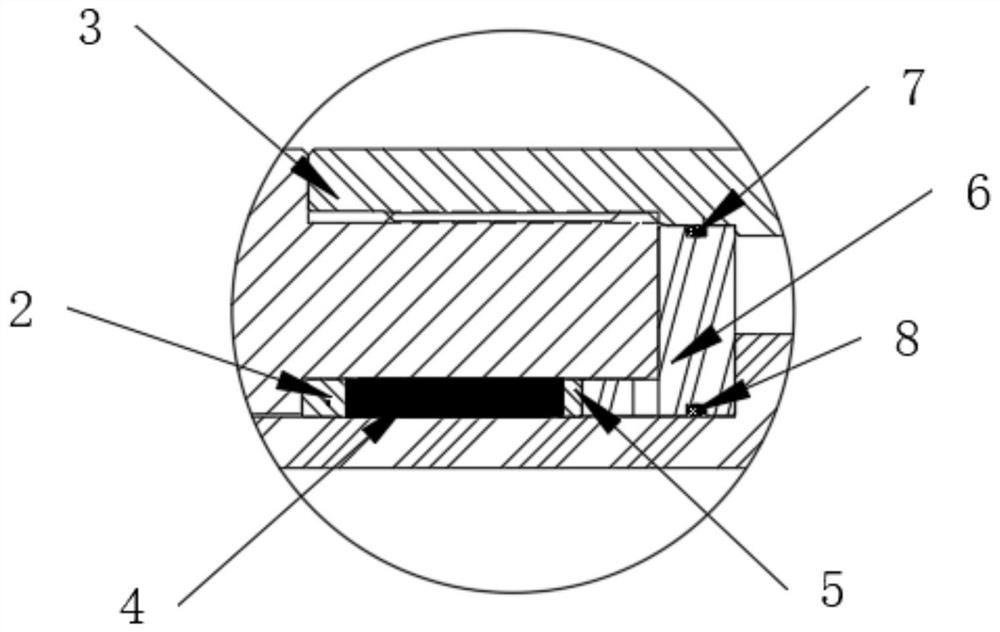 Rotary faucet of under-pressure operation machine