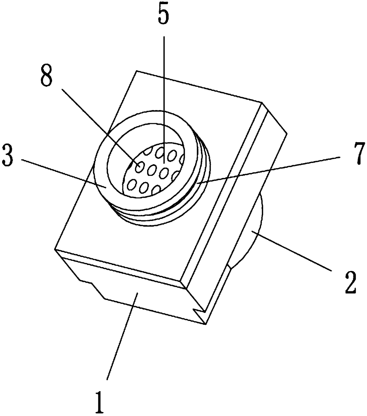 Portable air purifier with heating part