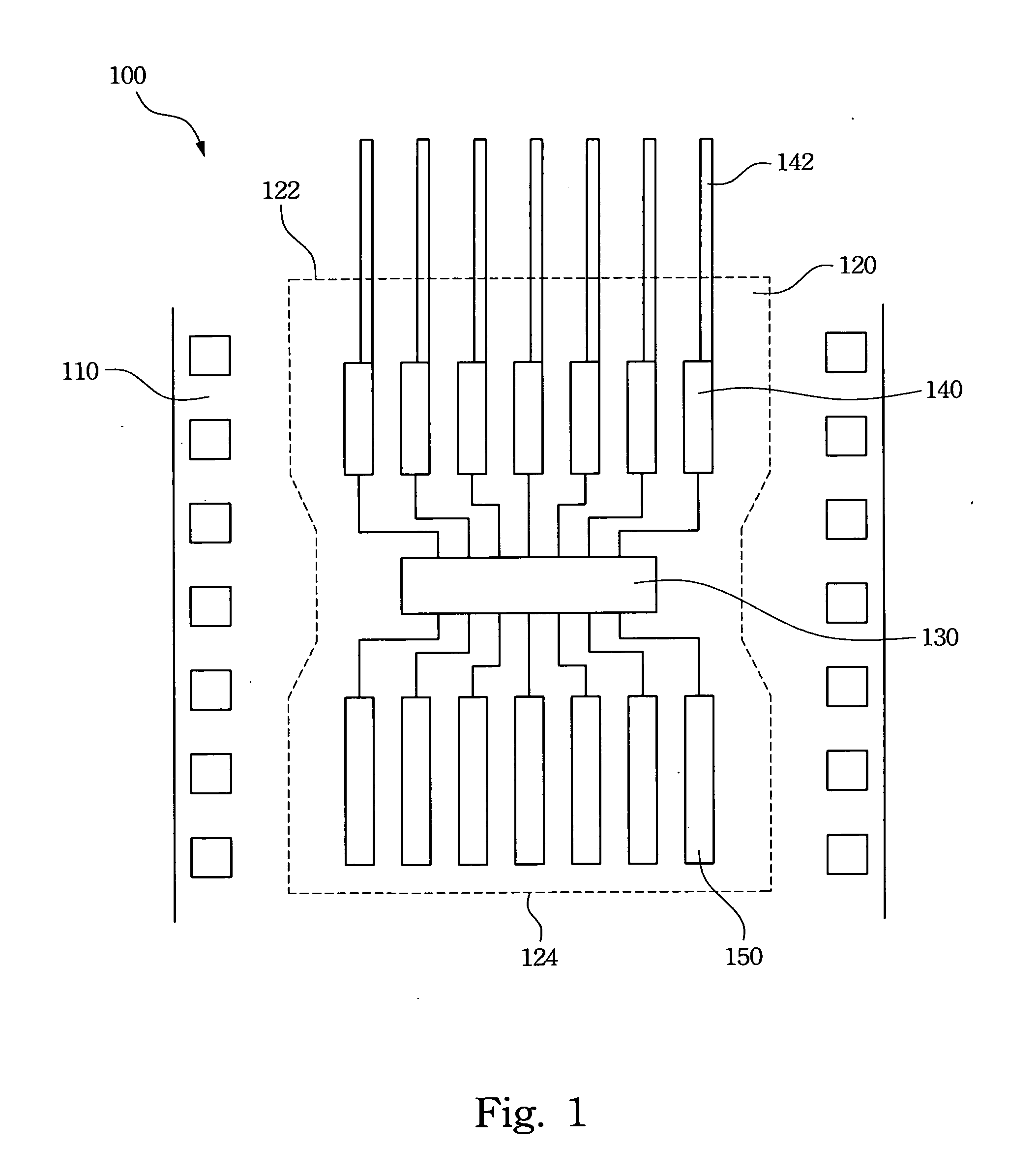 Chip on film structure