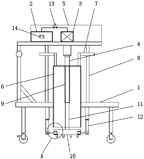 Soil sampler with soil loosening function and for environmental monitoring