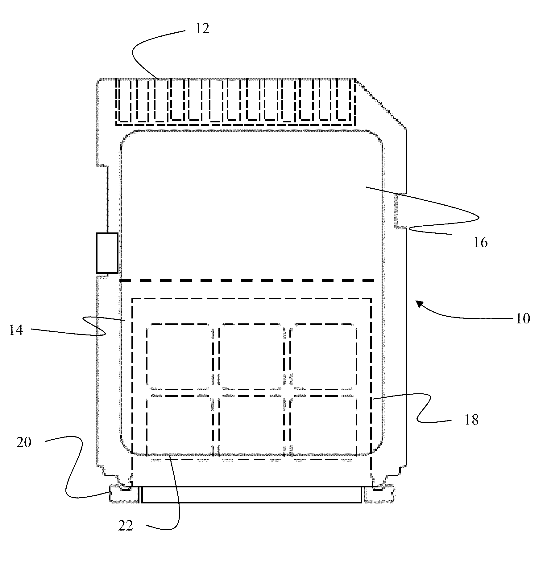 Data storage device with integrated DNA storage media