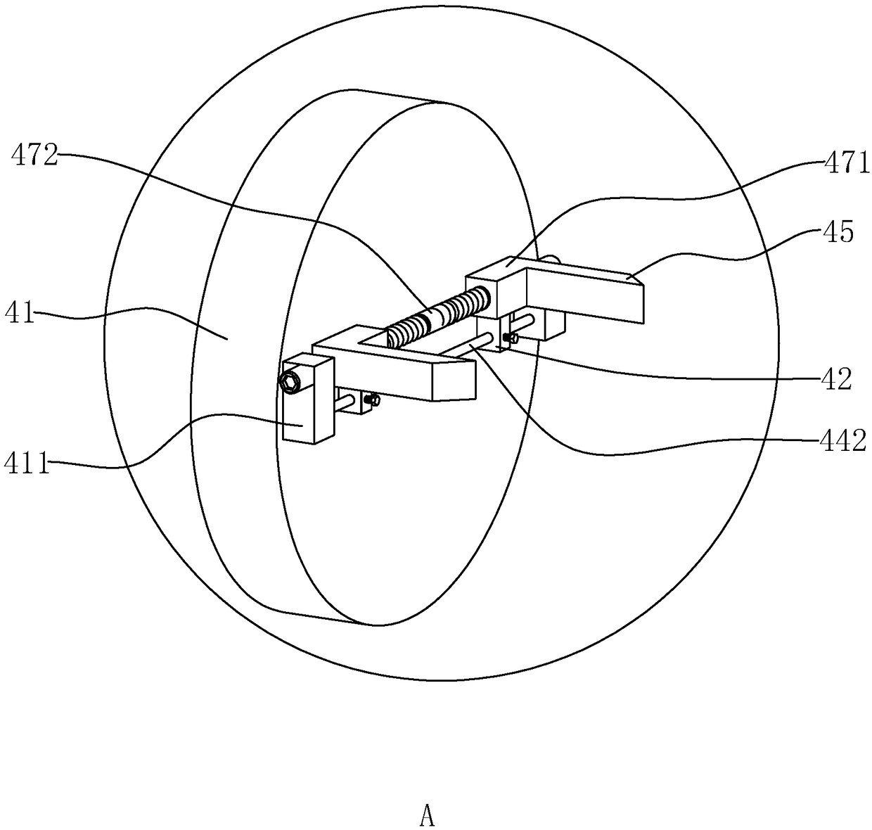 Metal processing device with generating method