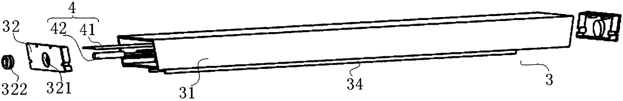 A freezer capable of preventing the upper surface of the center beam from freezing