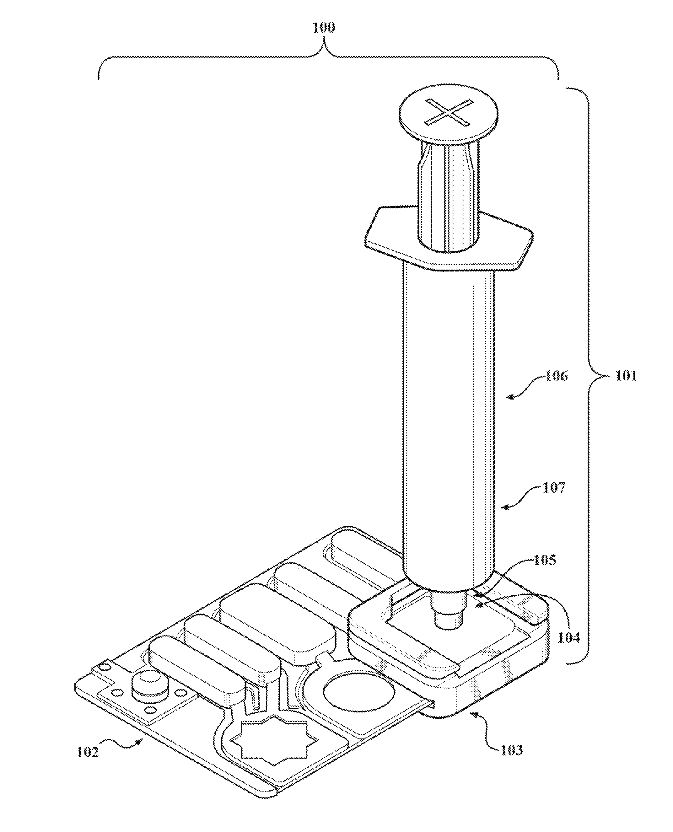 Chemical agent detection system for fluid media