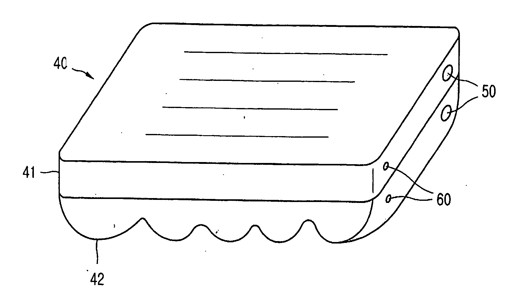 Air-bed for vehicle