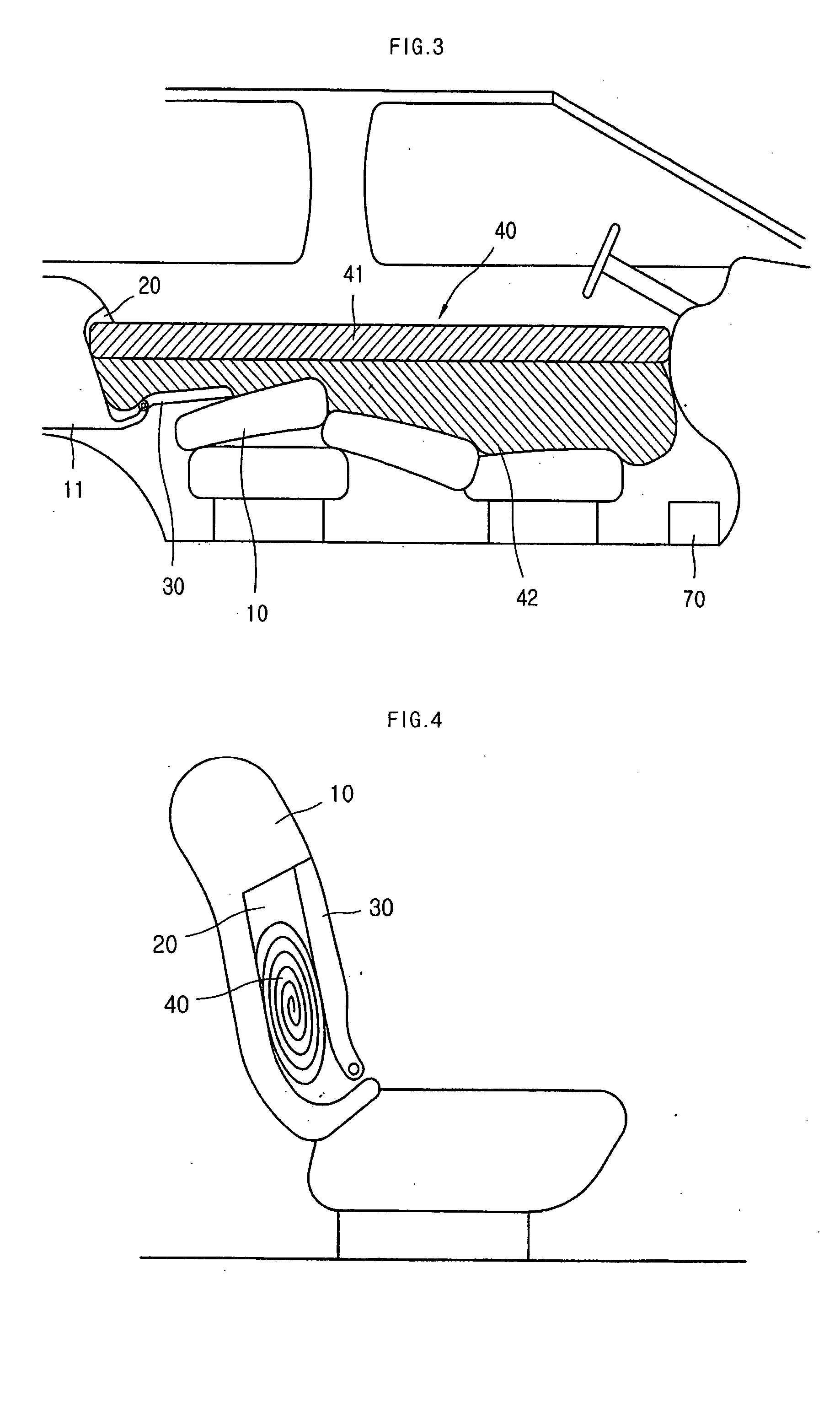 Air-bed for vehicle