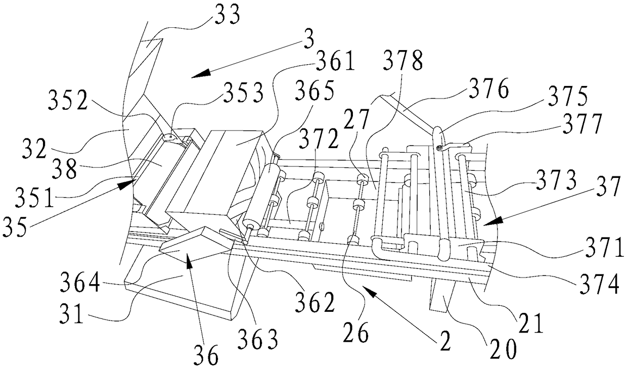 Rice-grain sprout tray sprout feeding assembly line device