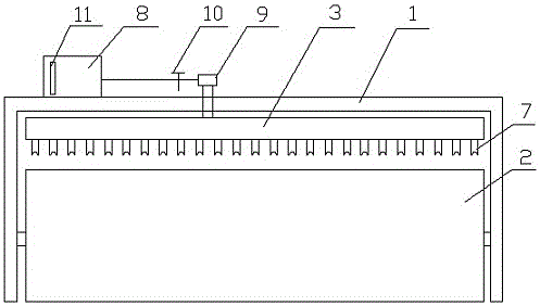 Truss type oiling machine