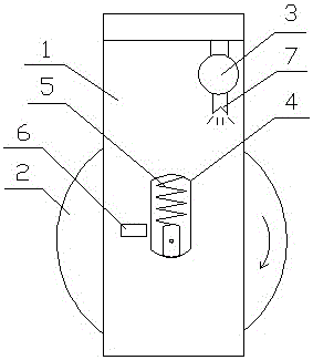 Truss type oiling machine