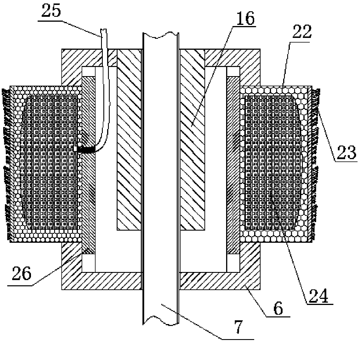 Coalbed methane mining auxiliary equipment