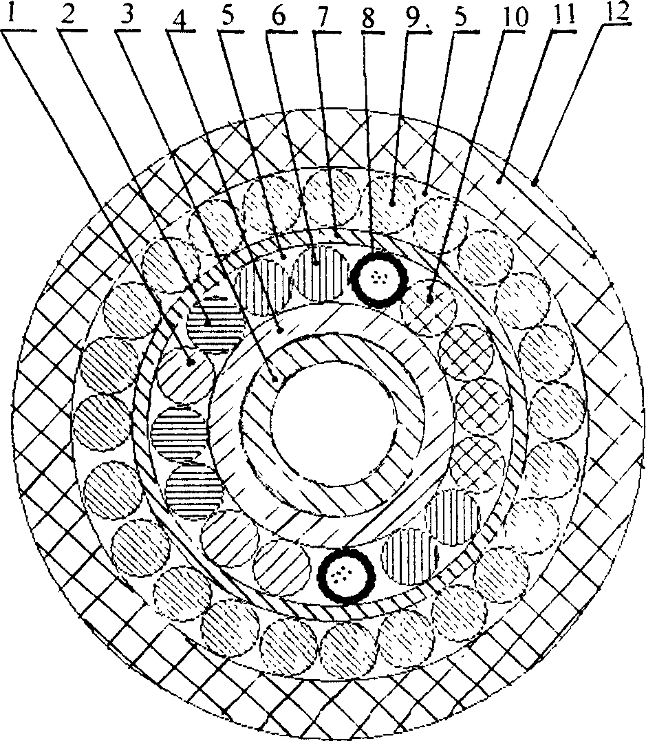 Integrated sea cable