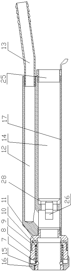 Multifunctional absorbing rotary cutting machine of soft tissue in human body enterocoelia