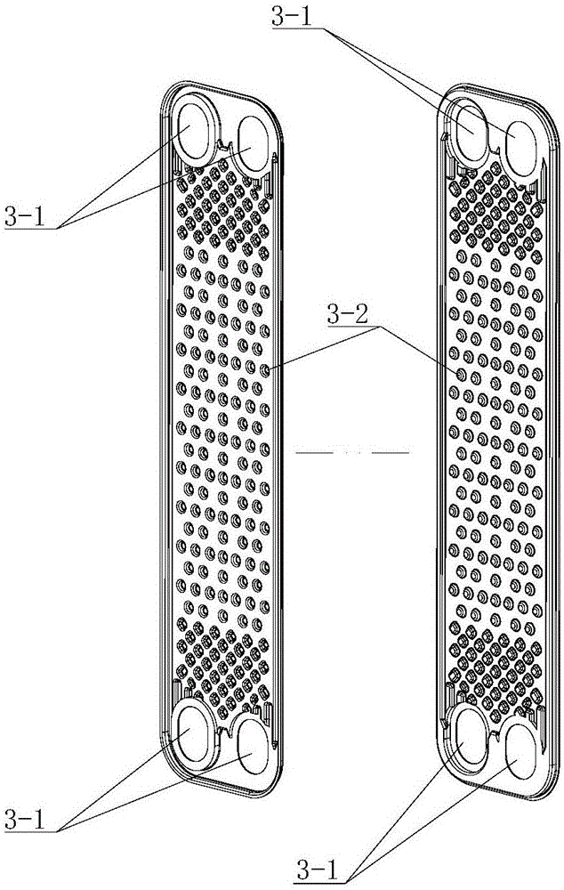 Full aluminum type plate heat exchanger for cooling heating part on electric vehicle